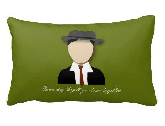 Clyde Barrow "Some Day" Accent Pillow