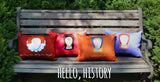 Elizabeth I "Send to my Foes" Accent Pillow