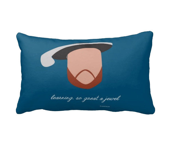 Henry VIII "So Great a Jewel" Accent Pillow
