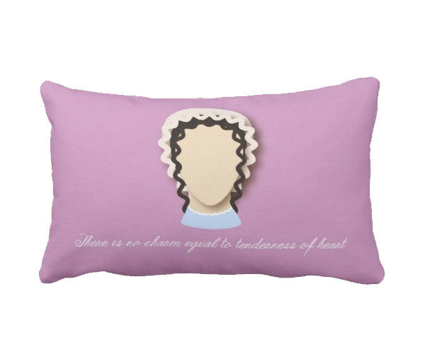 Jane Austen "Tenderness of the Heart" Accent Pillow