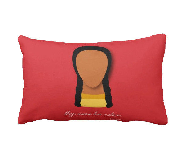 Sacagawea "They Were Her Nation" Accent Pillow